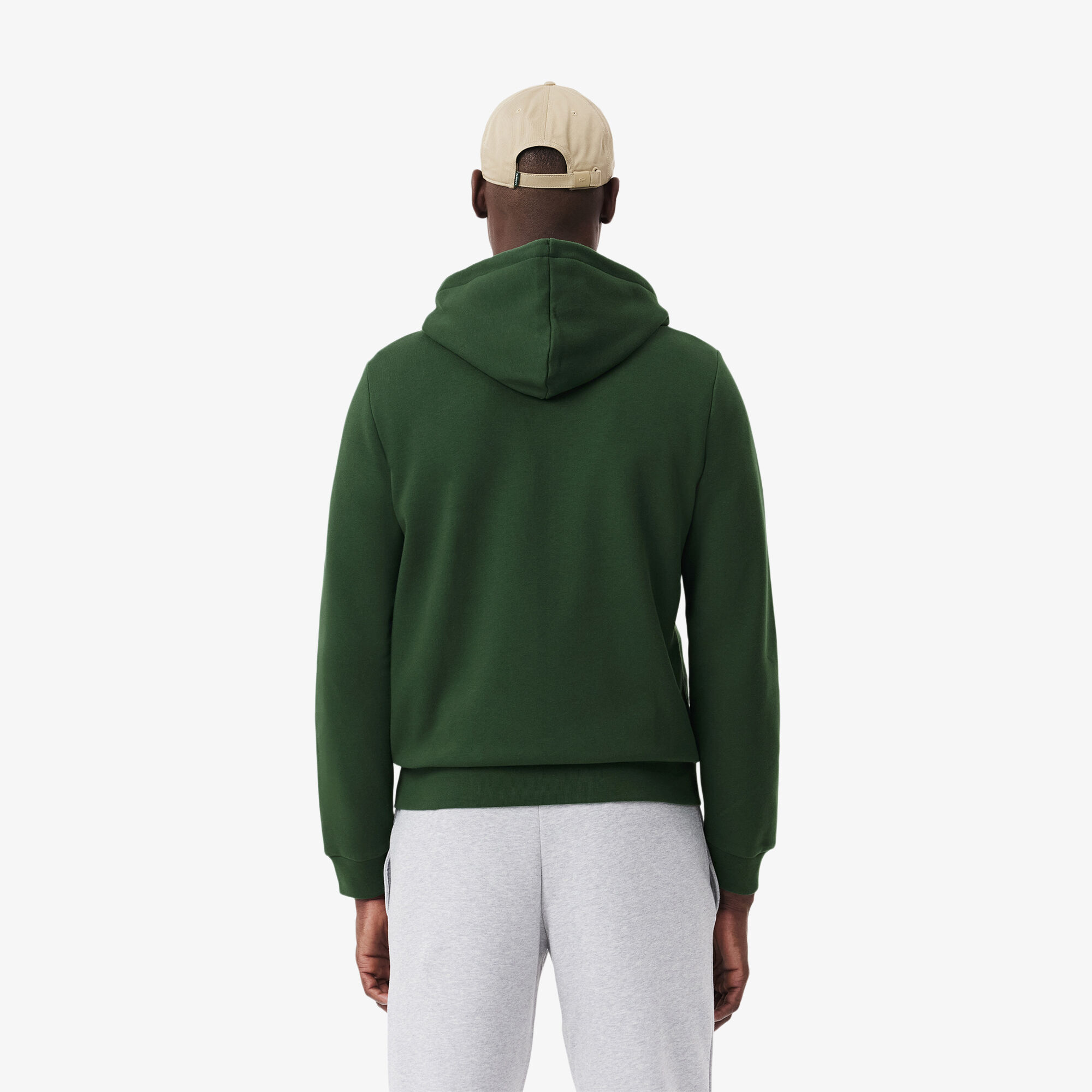 Buy Zip-Up Fleece Hoodie | Lacoste UAE