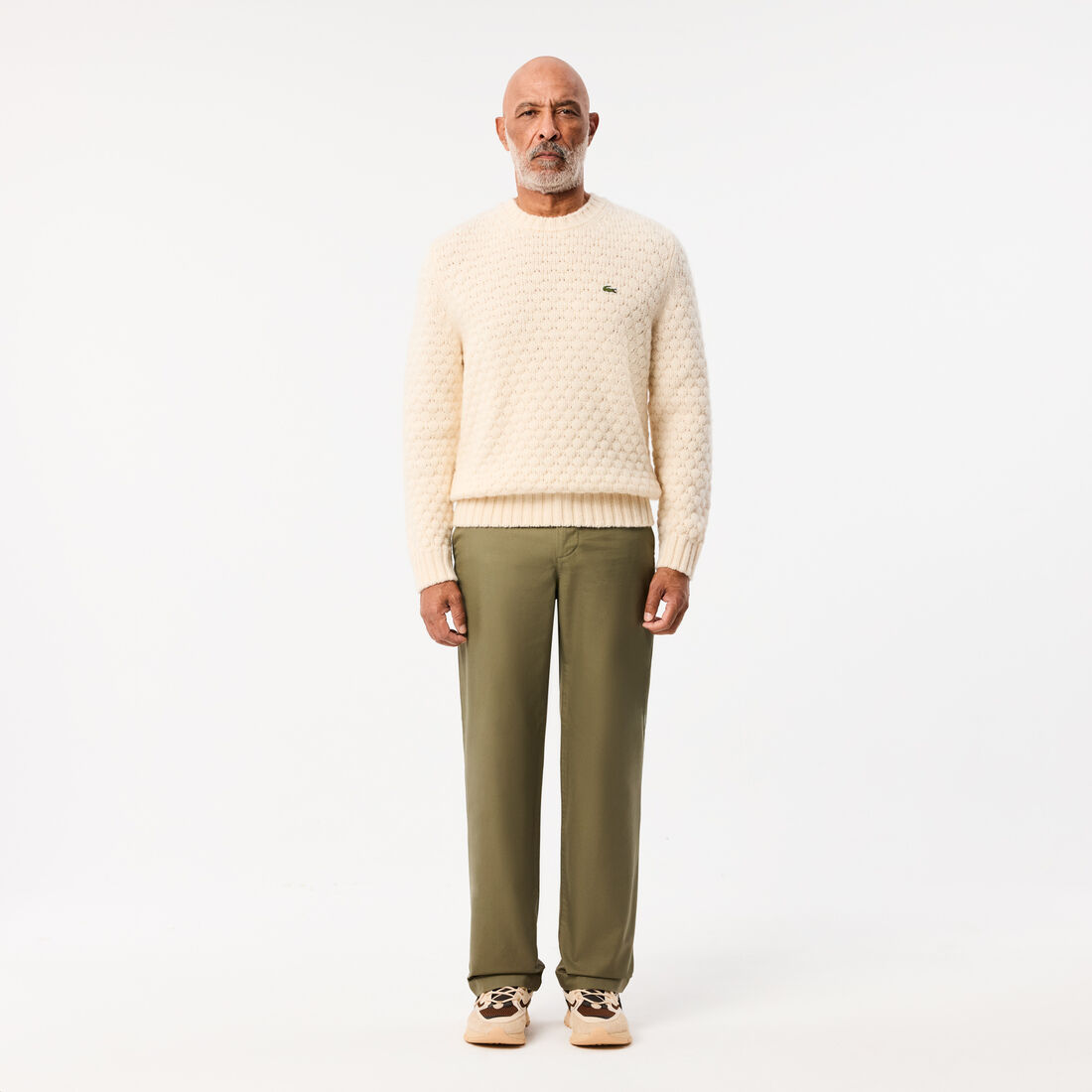 Straight Fit Cotton Twill Chinos - HH7202-00-BMY