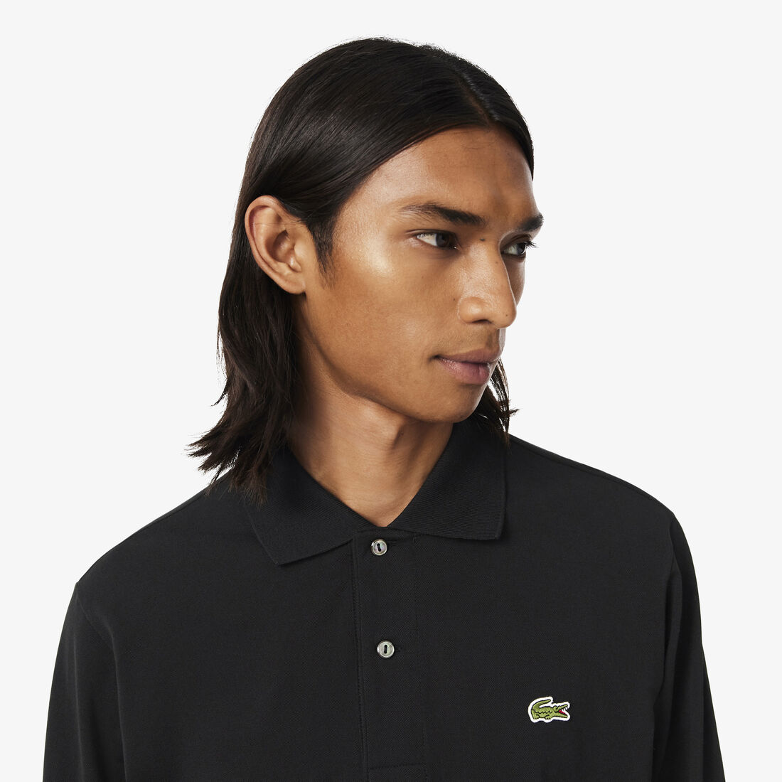lacoste classic fit l 12 12 light long sleeved polo shirt