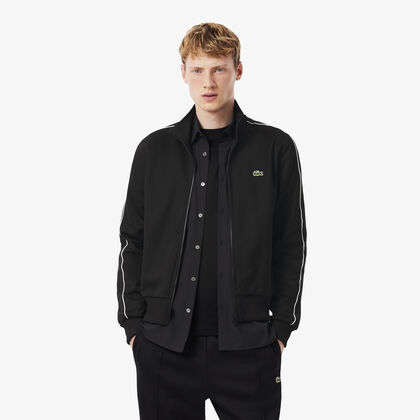 Paris Pique Zip Front Track Jacket