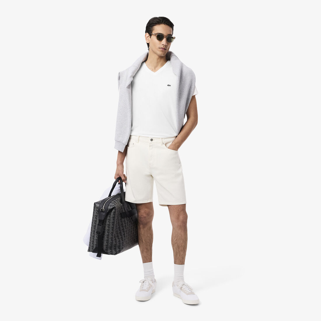 Lightweight Cotton Pima V Neck T-shirt Lightweight Cotton Pima V Neck T-shirt - TH6710-00-001