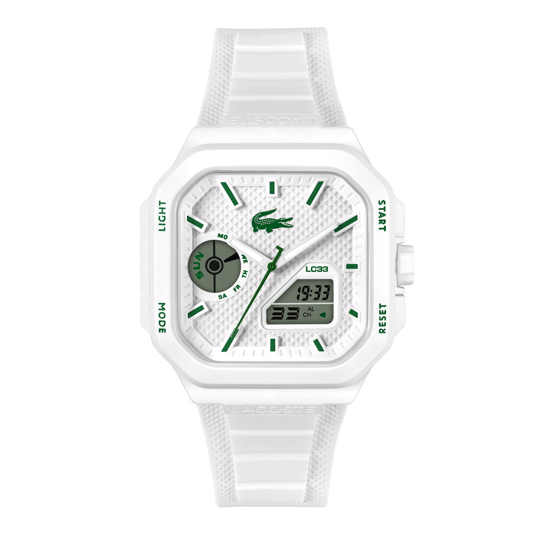 LC33 Square Men's Watch - 2011506-WHT