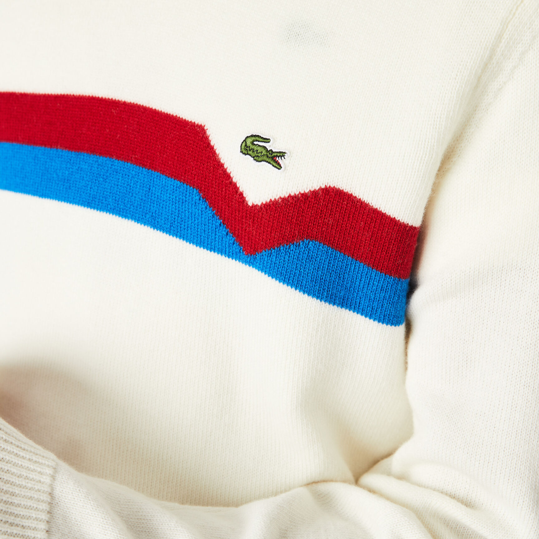 Men&rsquo;s Made in France Ethical Striped Wool Sweater