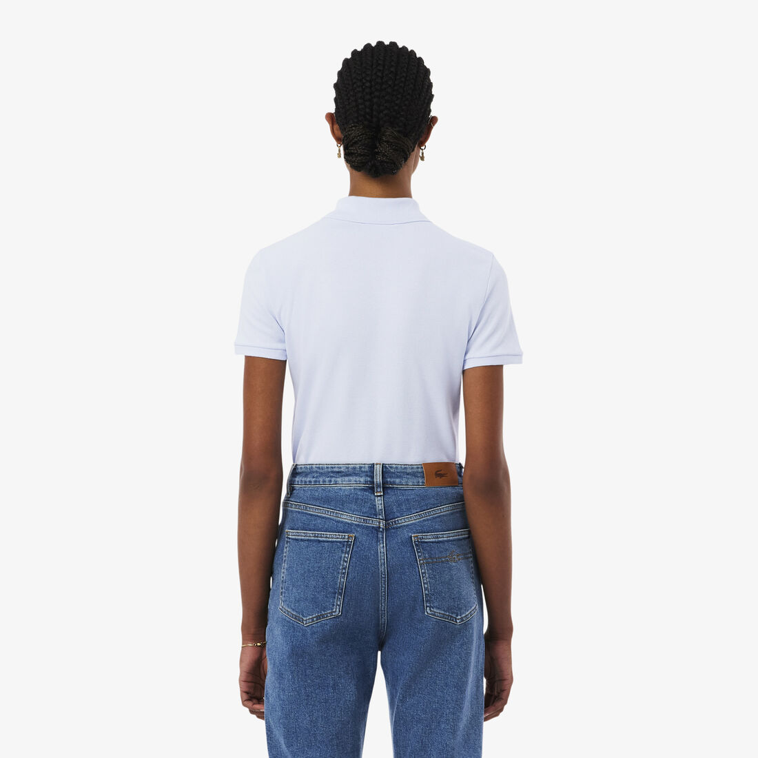 L.12.D Slim Fit Stretch Petit Pique Polo Shirt L.12.D Slim Fit Stretch Petit Pique Polo Shirt - PF5462-00-J2G