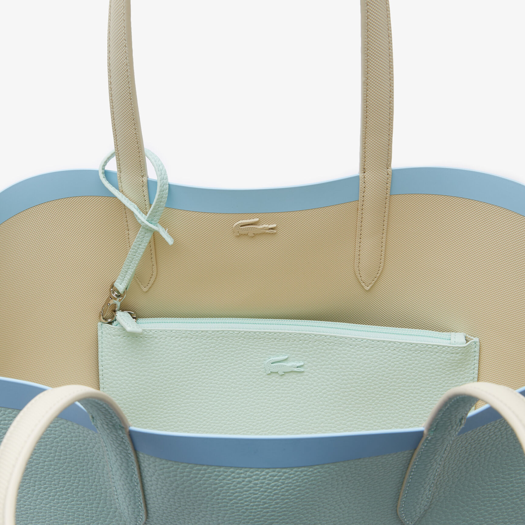 Women's Anna Removable Zip Pouch Canvas Large Shopper Bag