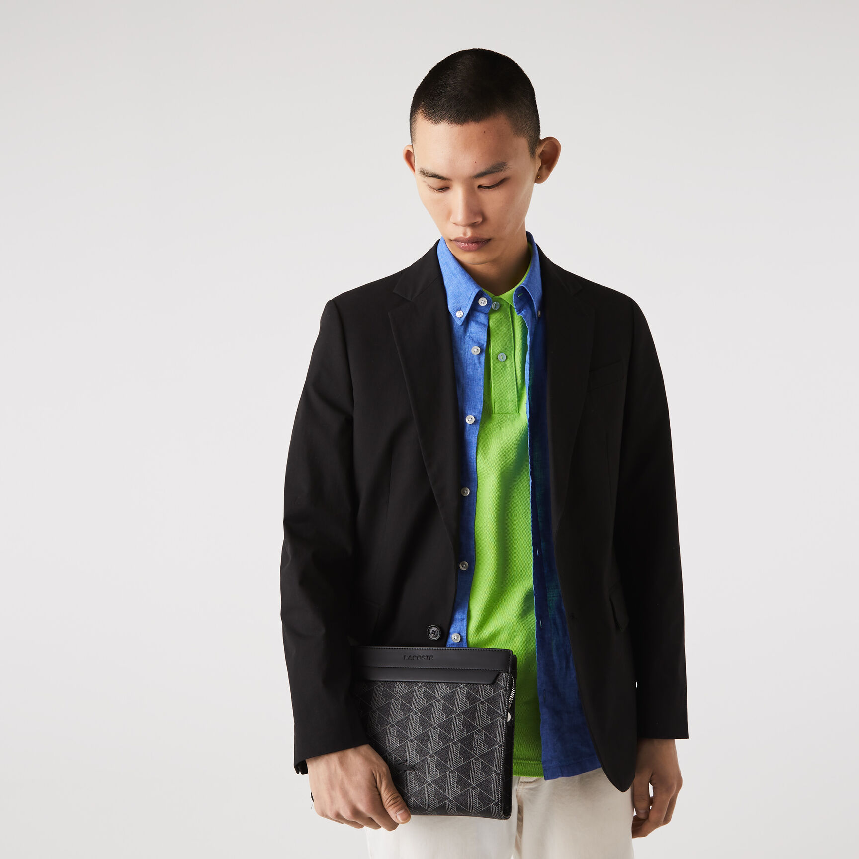 حقيبة مستحضرات العناية الشخصية ذا بليند قنب بنقشة شعار الماركة للرجال حقيبة مستحضرات العناية الشخصية ذا بليند قنب بنقشة شعار الماركة للرجال