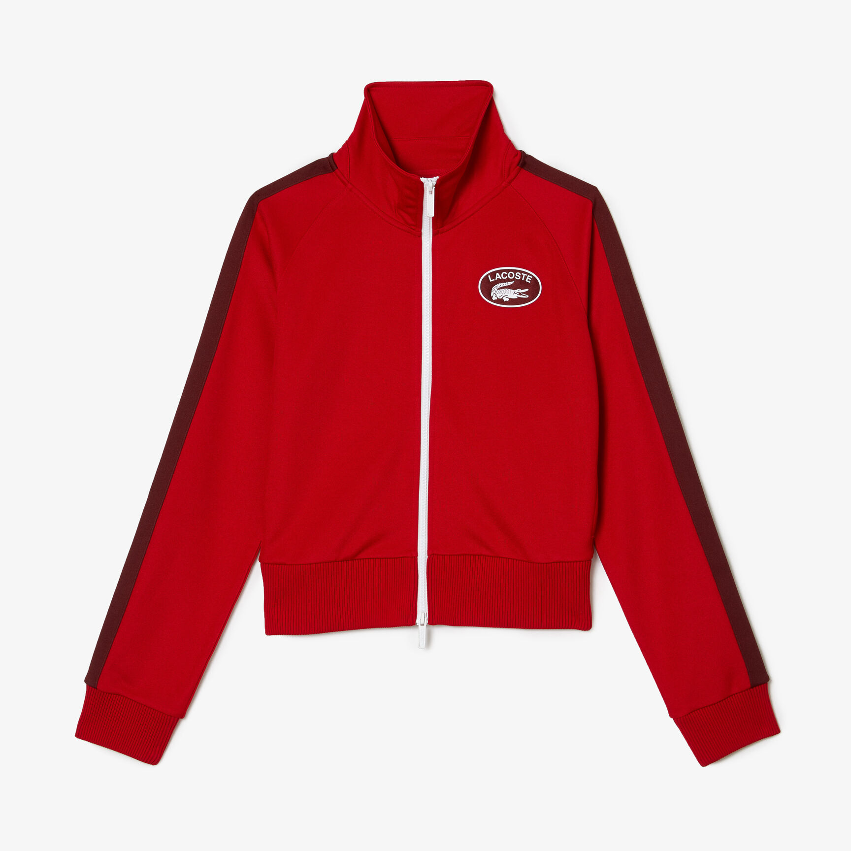 سويت شيرت لاكوست بيكيه بسحّاب وشارة للنساء سويت شيرت لاكوست بيكيه بسحّاب وشارة للنساء