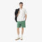 Washed Effect Cotton Fleece Shorts lacoste washed effect cotton fleece shorts