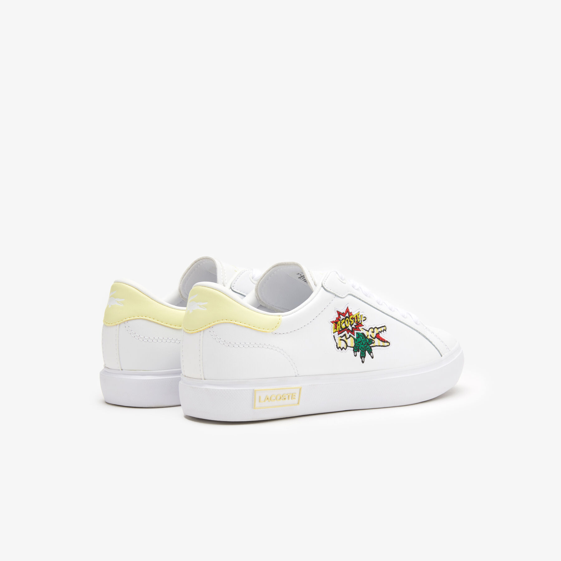 Women's Lacoste Powercourt Leather Sneakers women s lacoste powercourt leather sneakers