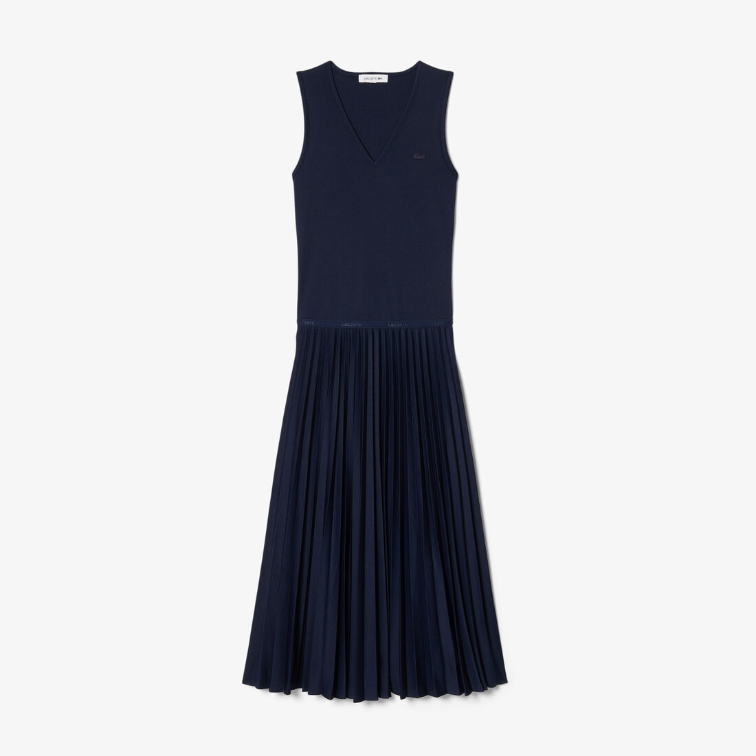 Long Sleeveless Pleated Dress - EF2432-00-166