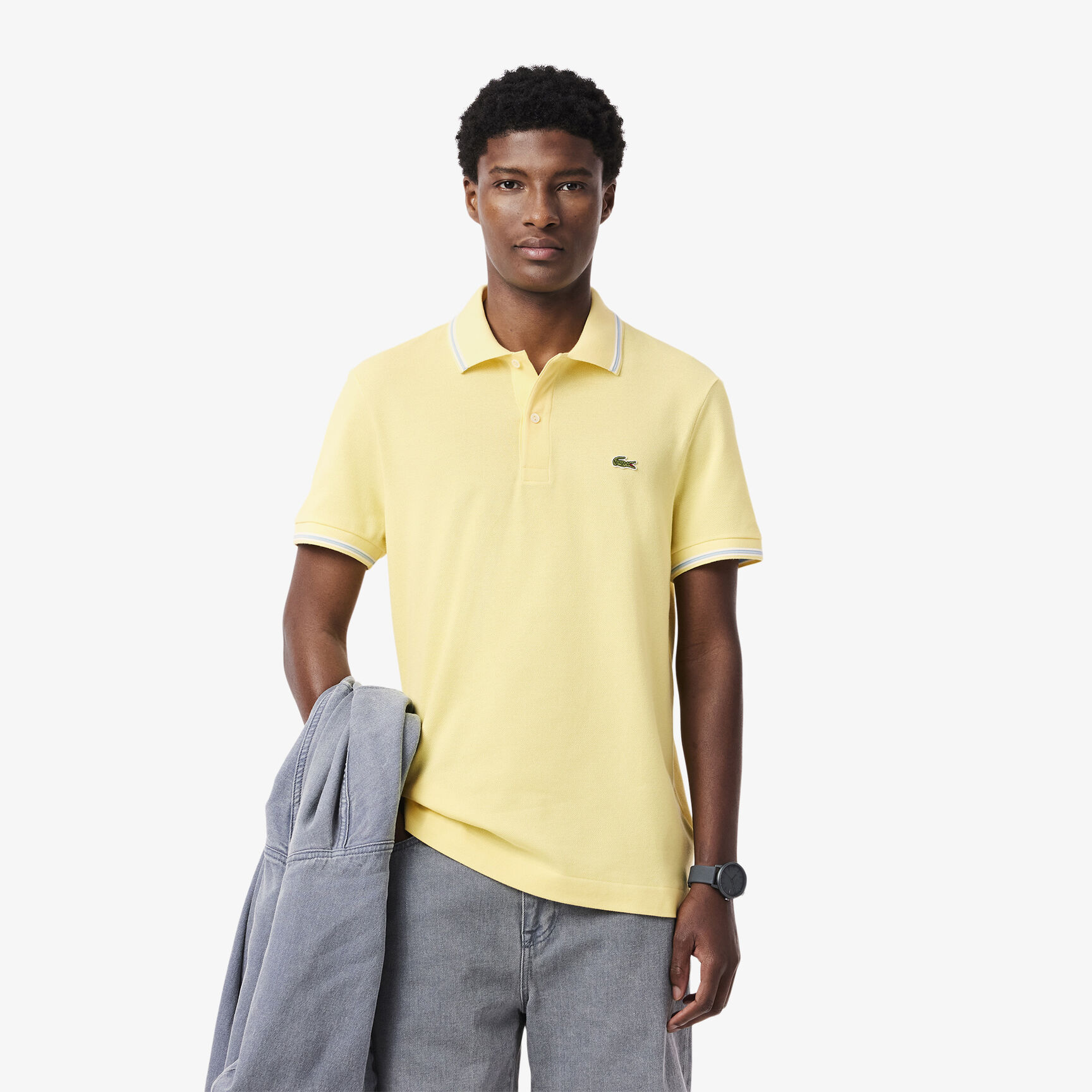 Regular Fit Trim Accent L.12.12 Polo Shirt - PH9875-00-107