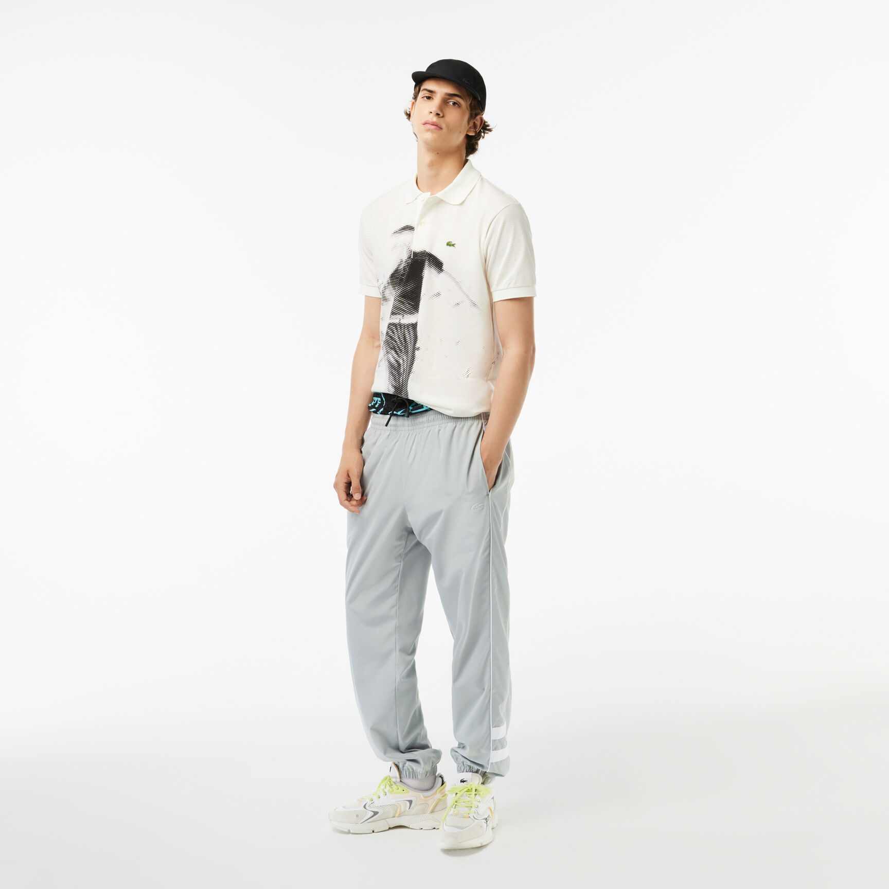 Original L.12.12 Rene Lacoste Print Polo Shirt Original L.12.12 René Lacoste Print Polo Shirt - PH3449-00-70V