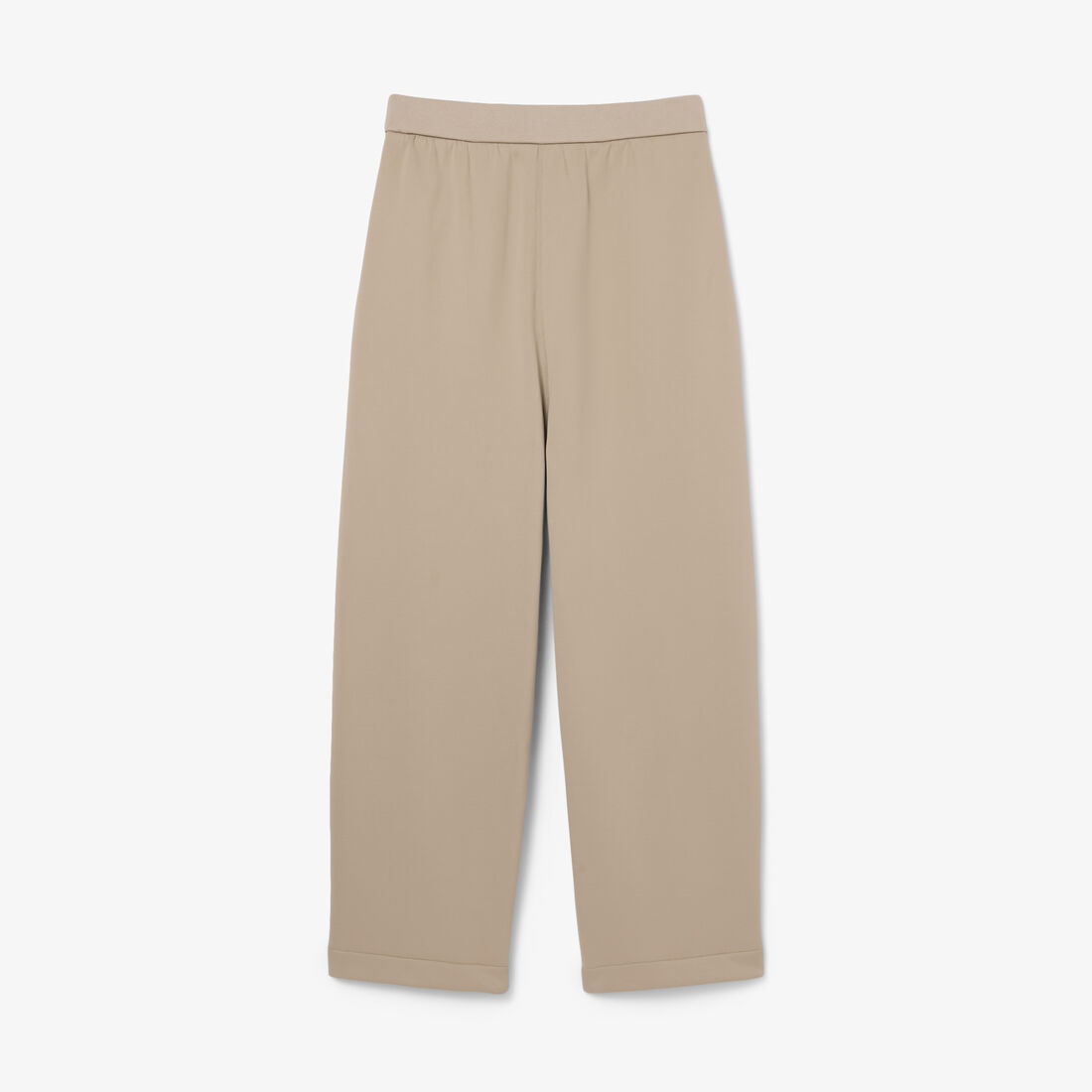 lacoste runway loose fit satin joggers