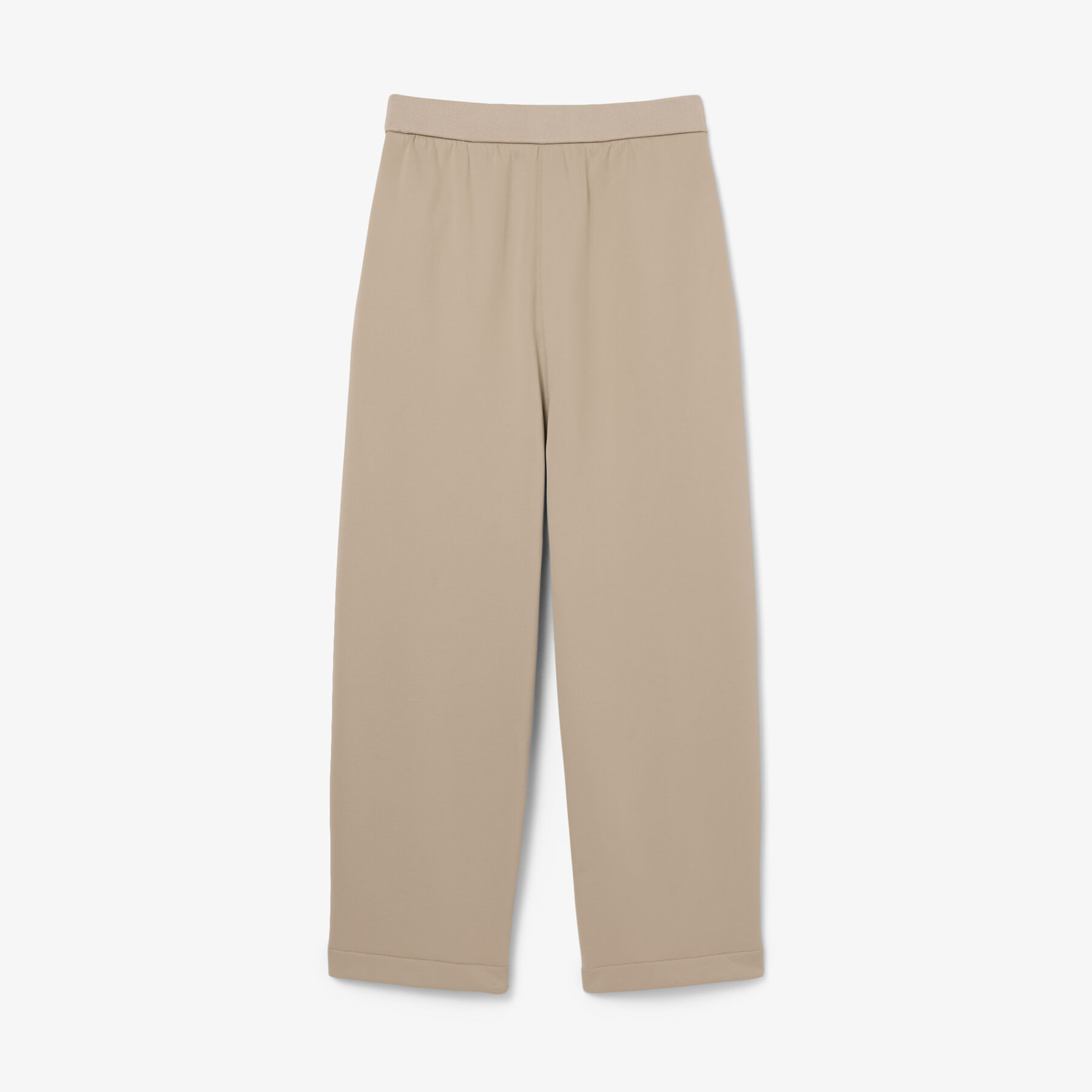 lacoste runway loose fit satin joggers