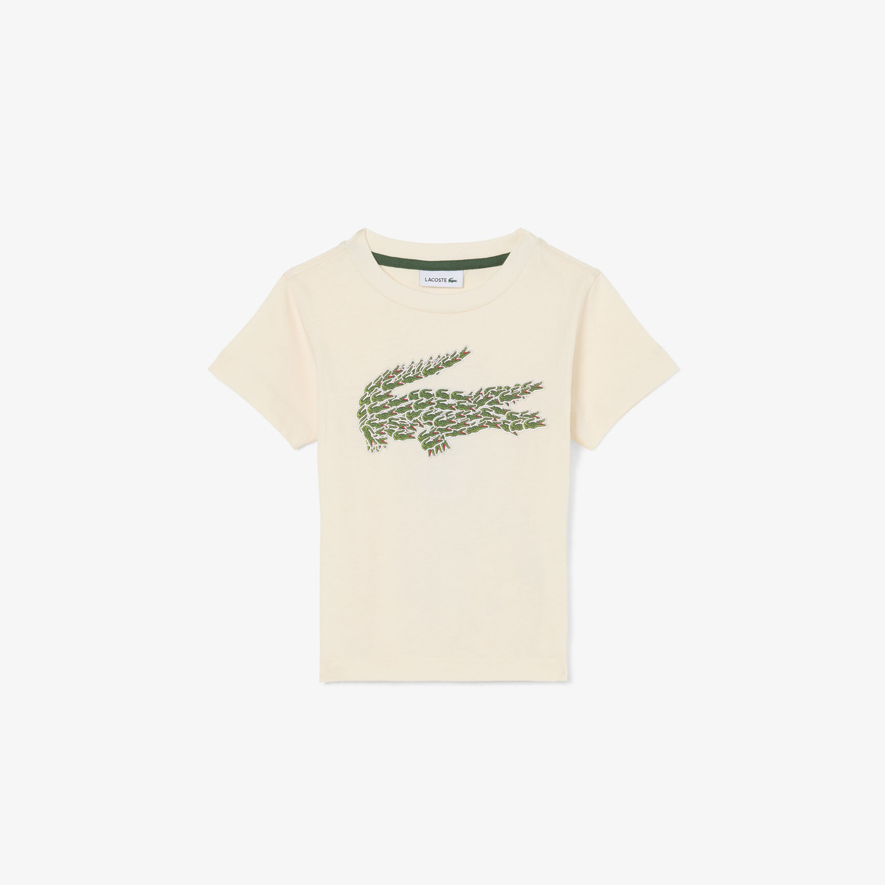 Crocodile Print Cotton T-shirt - TJ0842-00-XFJ