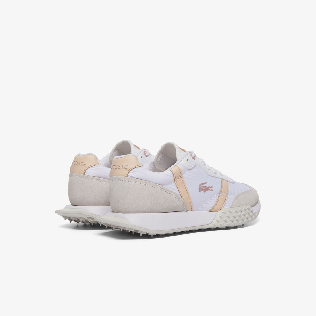 حذاء رياضي نسائي من الجلد L-Spin Evo Women's L-Spin Evo Leather Sneakers - 49SFA0113-1Y9