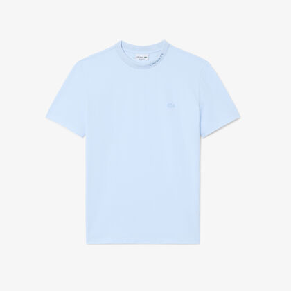 lacoste jacquard branded pique commuter t shirt