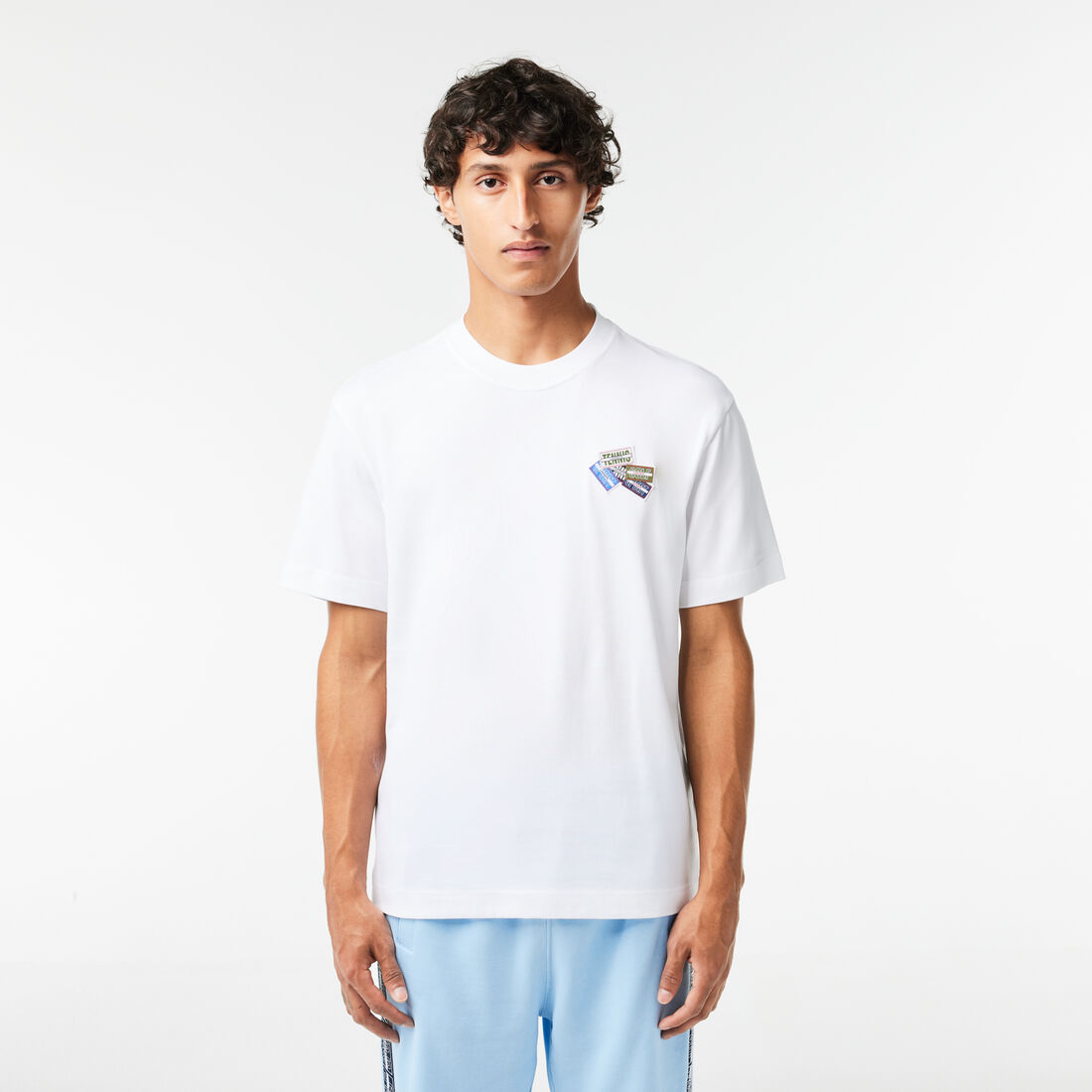 Heavy Cotton Jersey Multi Badge T-shirt - TH2059-00-001