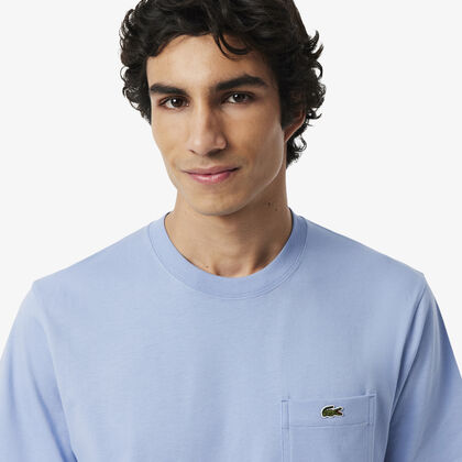 Cotton T-shirt With Breast Pocket