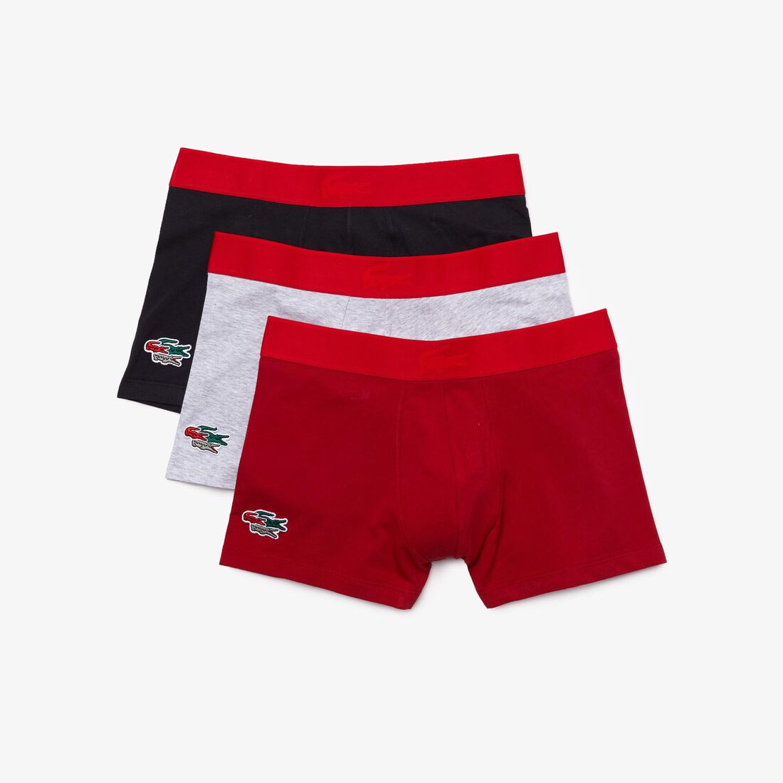 Men’s Crocodiles Stretch Cotton Trunks 3-Pack Men’s Crocodiles Stretch Cotton Trunks 3-Pack