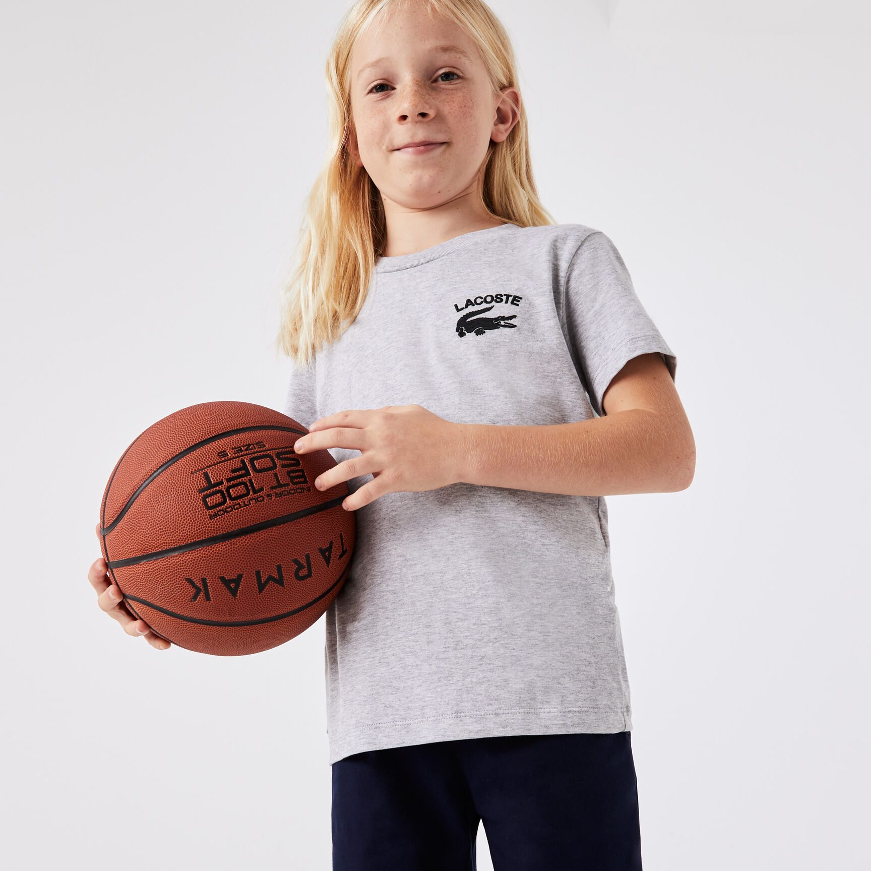 تيشيرت بطبعة لاكوست قطن جيرسيه للأولاد تيشيرت بطبعة لاكوست قطن جيرسيه للأولاد