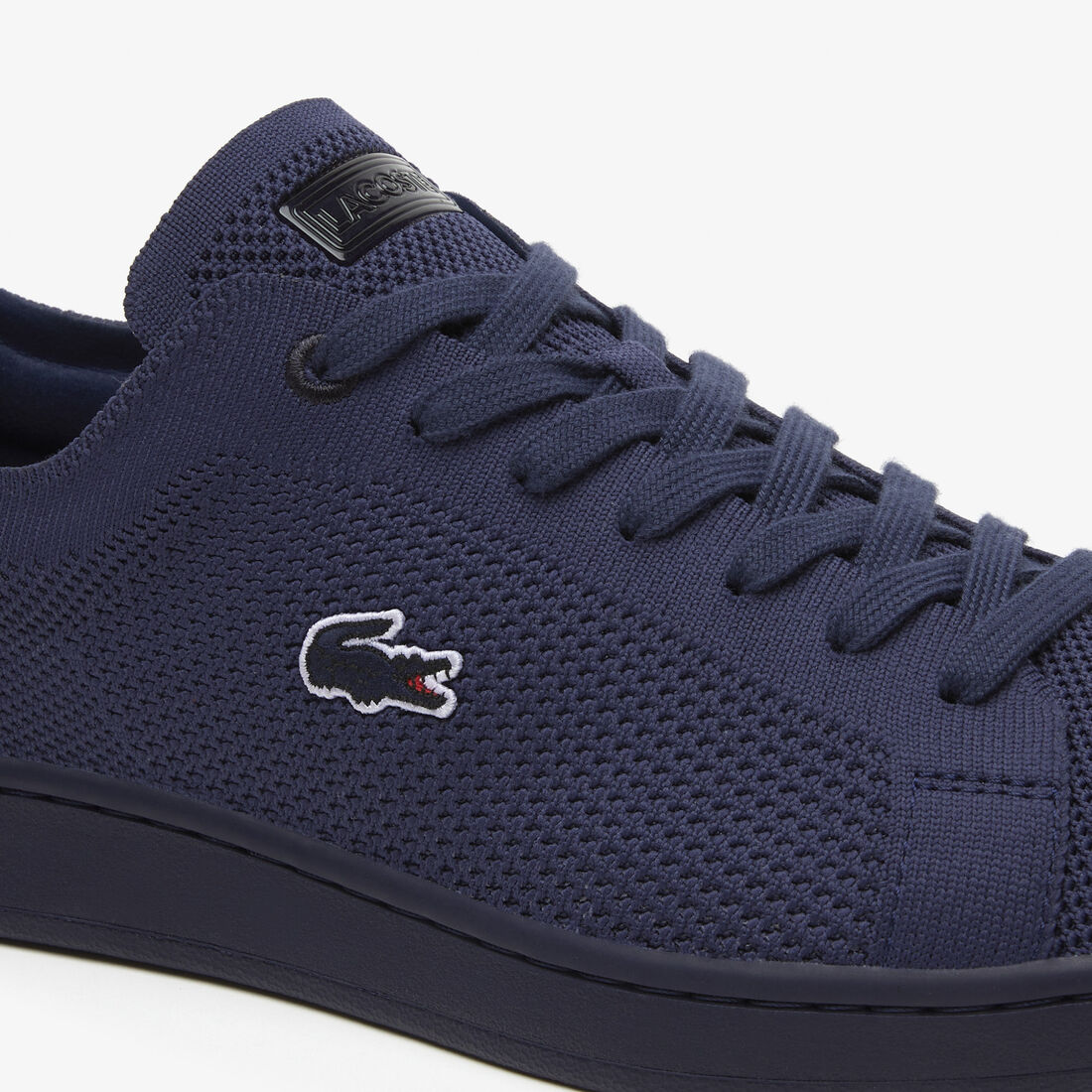 Men's Lacoste Carnaby Pique Textile Trainers Men's Lacoste Carnaby Piquée Textile Trainers - 45SMA0023-95K