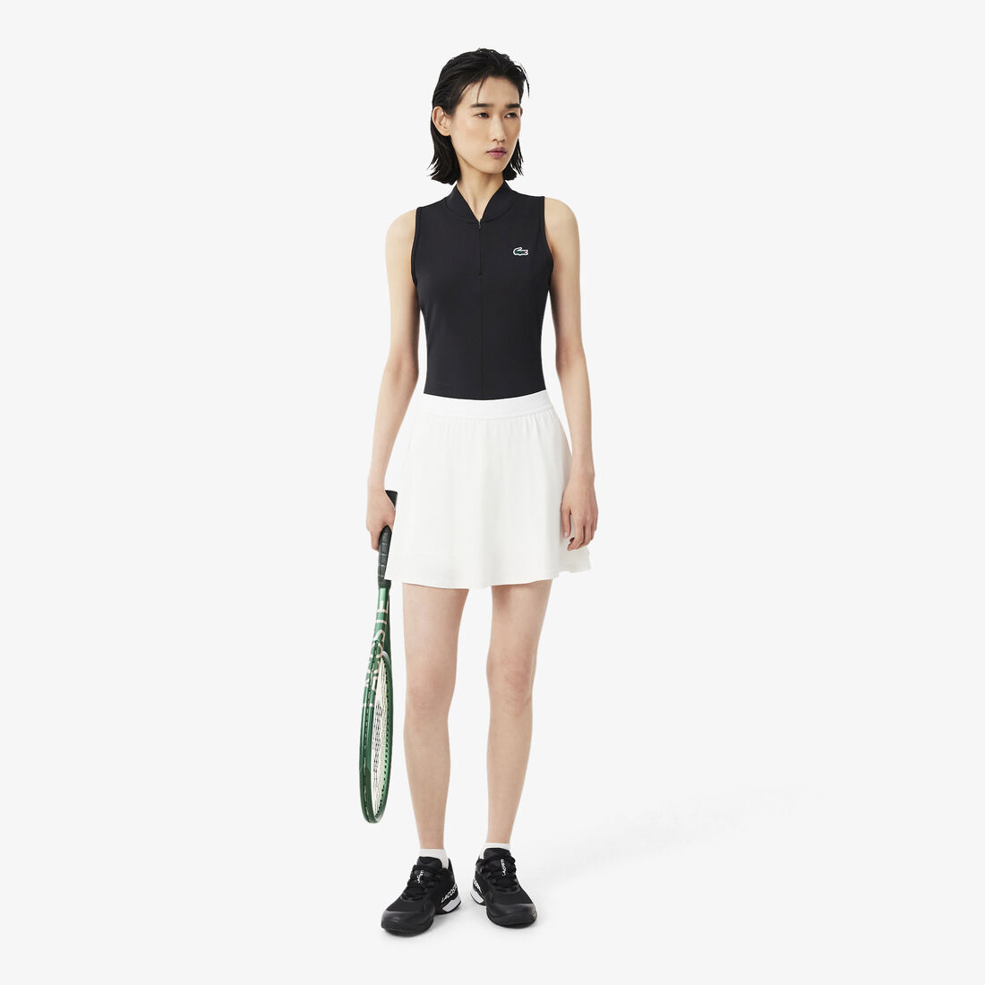 Sleeveless Stretch Dual Fabric Tennis Polo Shirt lacoste sleeveless stretch dual fabric tennis polo shirt