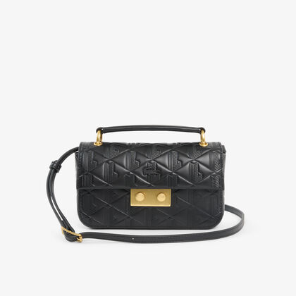 Mini Maheki Embossed Leather Shoulder Bag