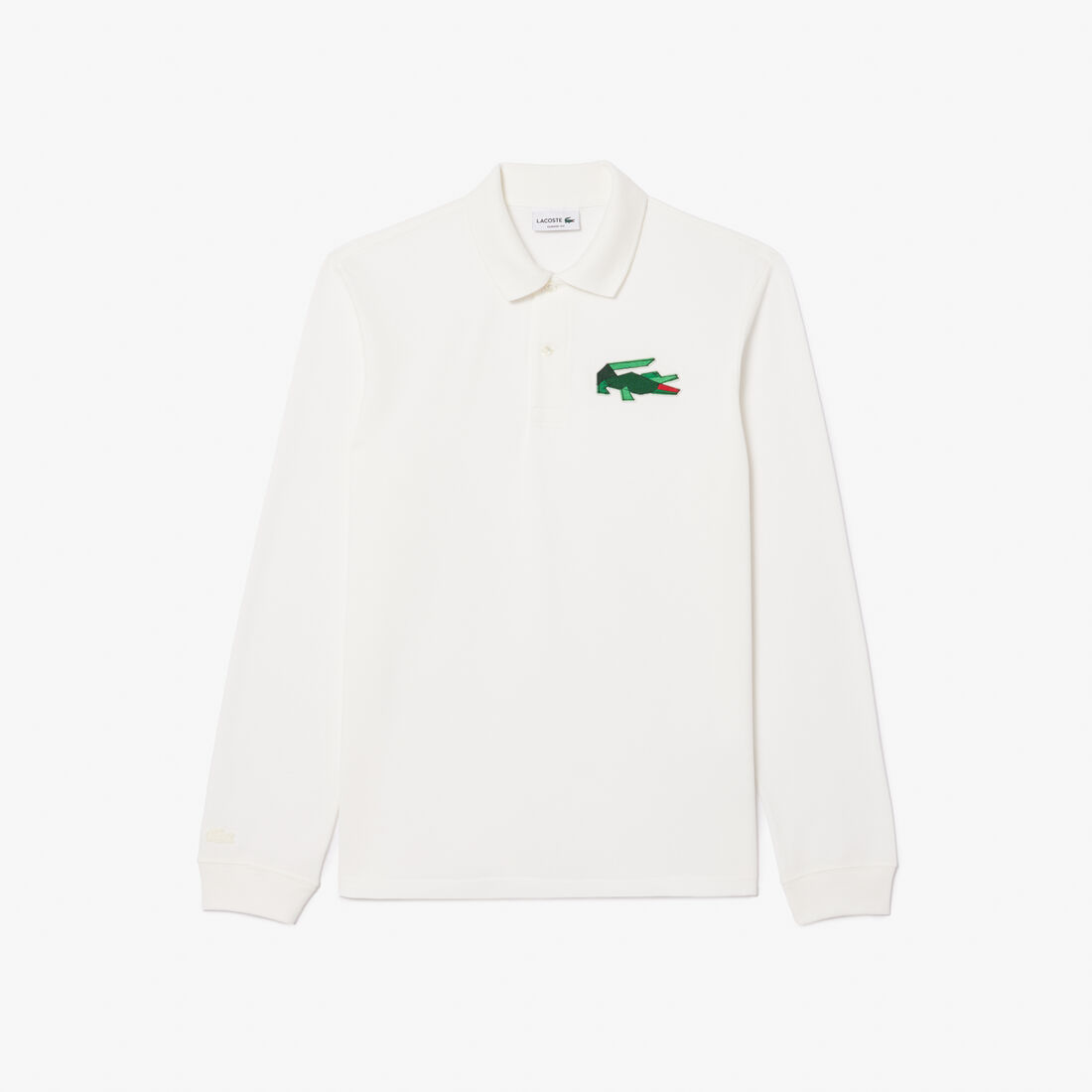 Classic Fit Long Sleeved L.12.12 Polo Shirt - PH3597-00-70V