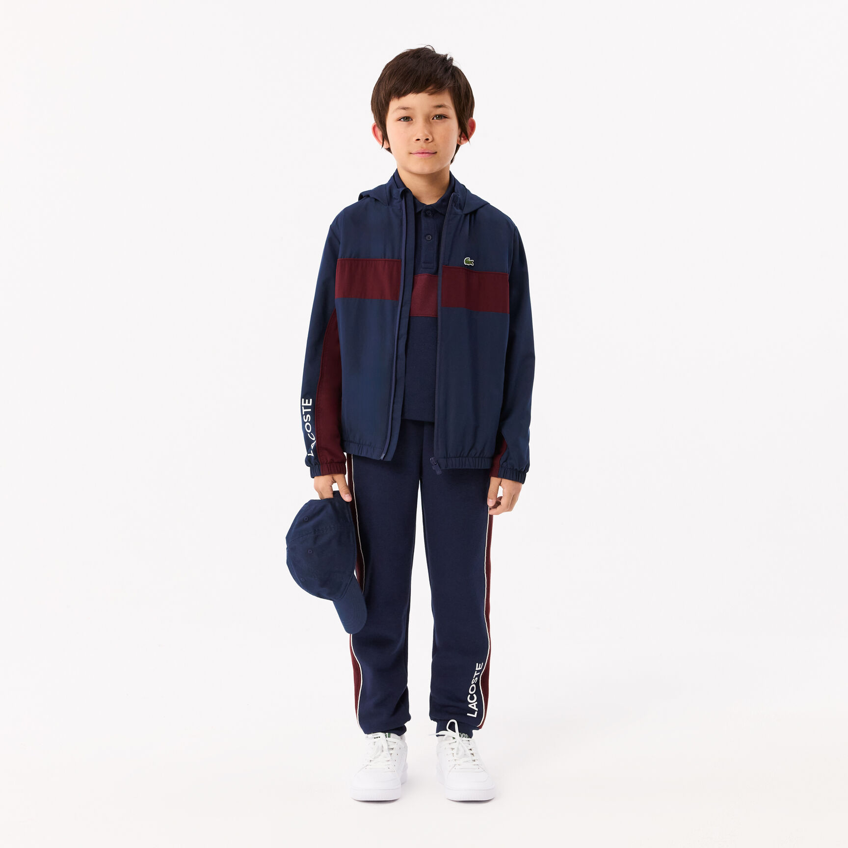 Contrast Stripe and Branding Polo Shirt - PJ2479-00-IE3