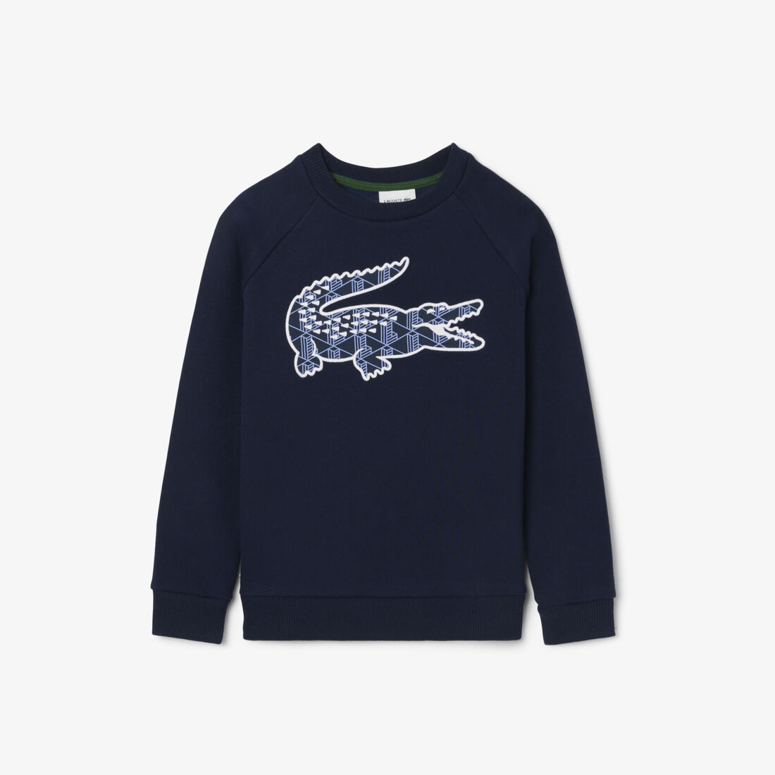 Monogram Print Fleece Sweatshirt - SJ0914-00-166