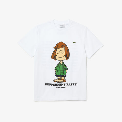 Men’s Lacoste X Peanuts Crew Neck Organic Cotton T-shirt