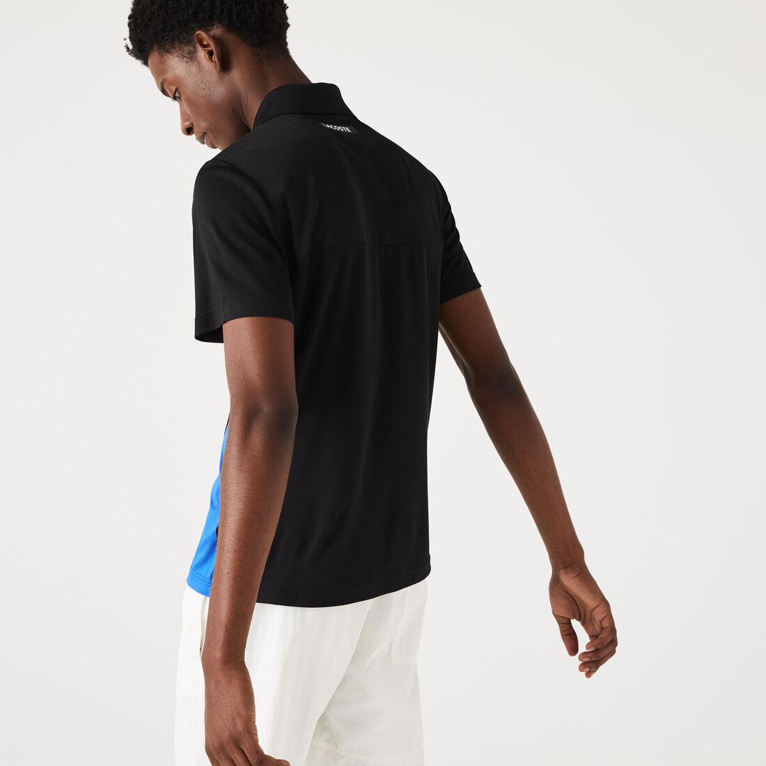 Men's Lacoste SPORT Color-Block Ultra-Dry Piqué Tennis Polo Shirt Men's Lacoste SPORT Color-Block Ultra-Dry Piqué Tennis Polo Shirt