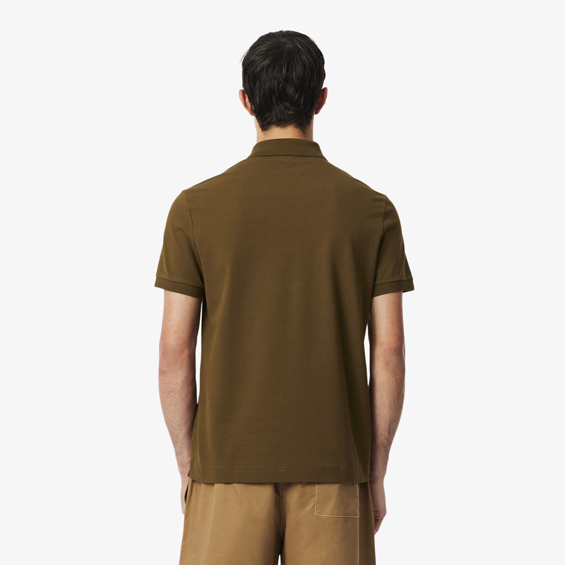 lacoste regular fit paris stretch pique polo shirt