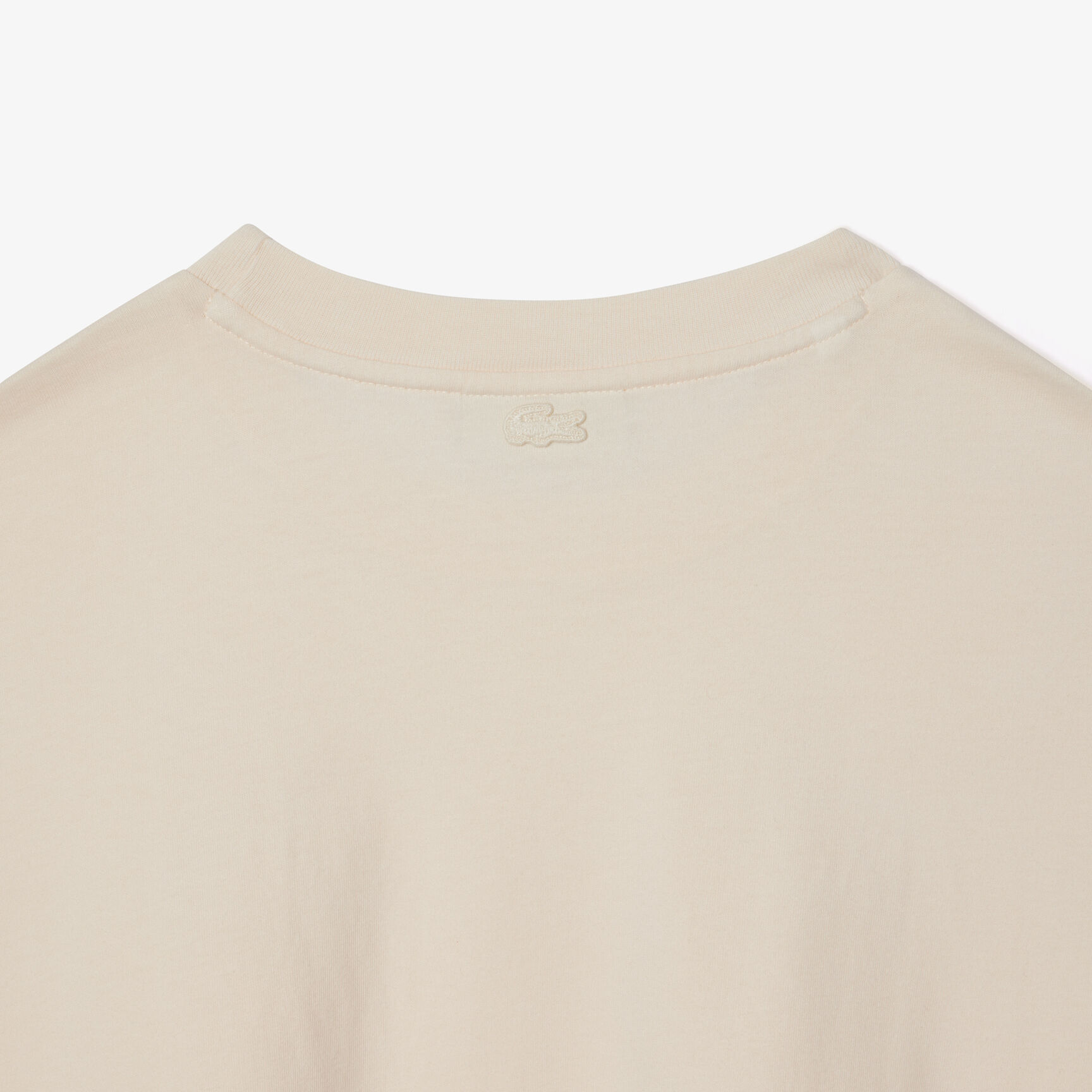 Oversized Wash Effect Badge T-shirt - TF4122-00-XFJ