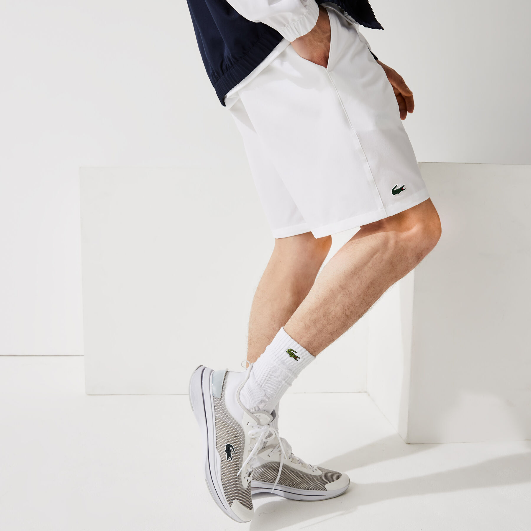 شورت تنس مرن مجموعة Lacoste SPORT للرجال لاكوست شورت تنس مرن مجموعة lacoste sport للرجال