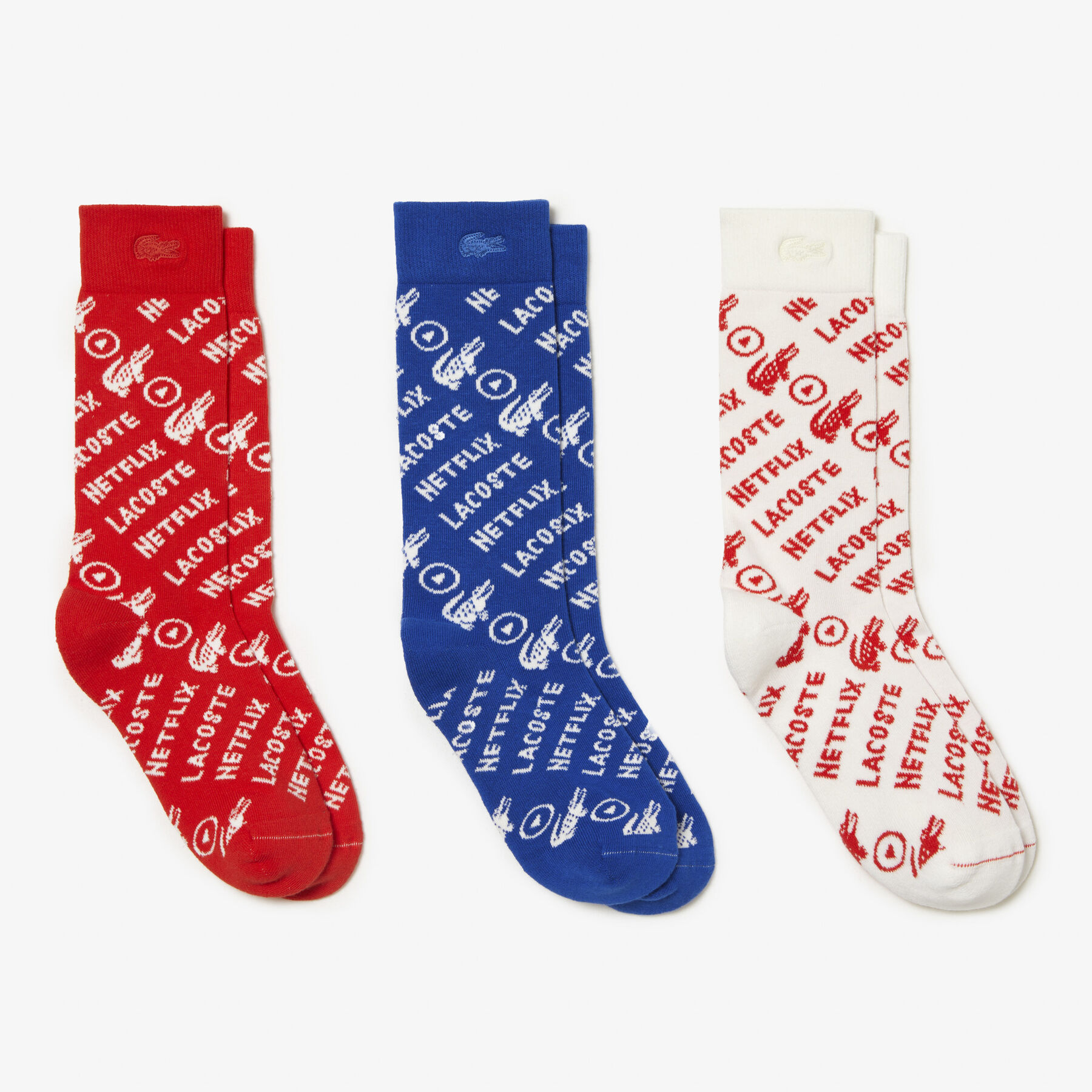 Unisex 3-pack Lacoste x Netflix Socks unisex 3 pack lacoste x netflix socks