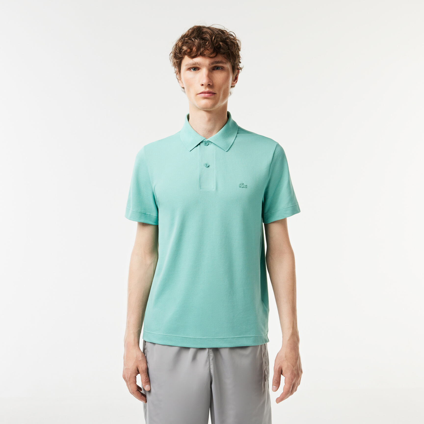 قميص بولو بحركة لاكوست بيكيه خفيف للغاية Lacoste Movement Polo Shirt Ultra Light Pique - PH8361-00-3A4