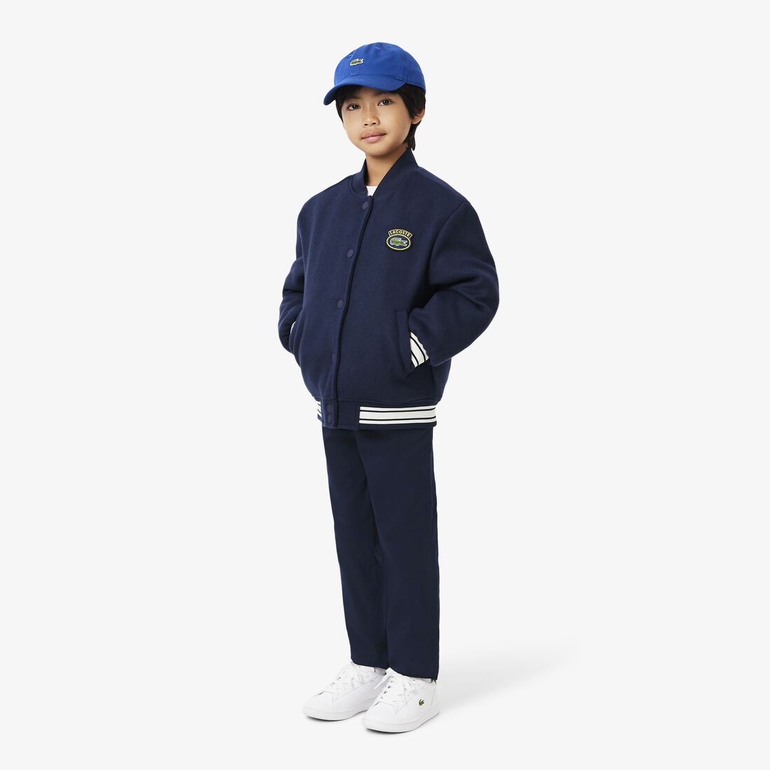 بنطلون جبردين قطني مطاطي Stretch Cotton Gabardine Pants - HJ0939-00-166