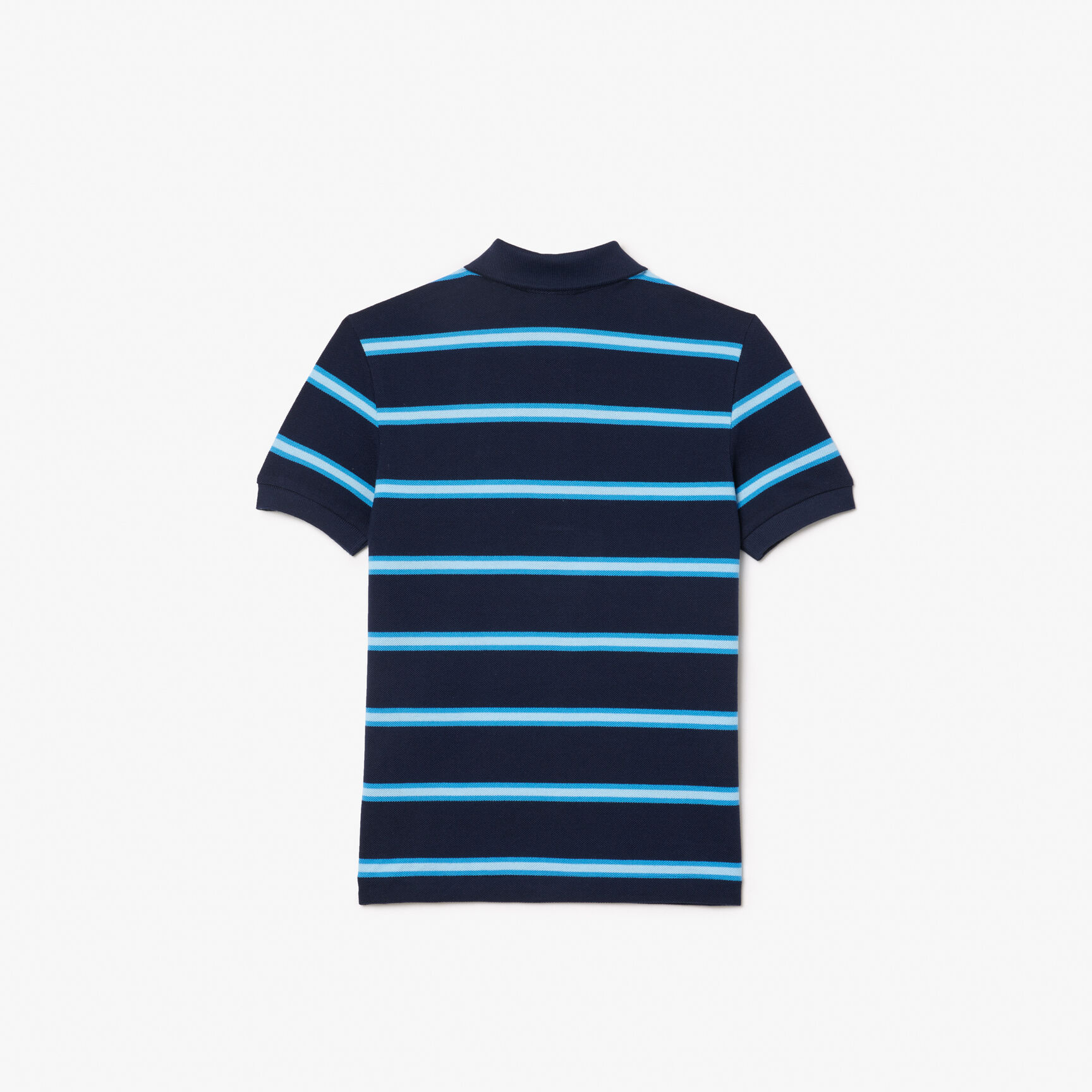 Boys' Lacoste Striped Pique Polo Shirt - PJ7124-00-IAF
