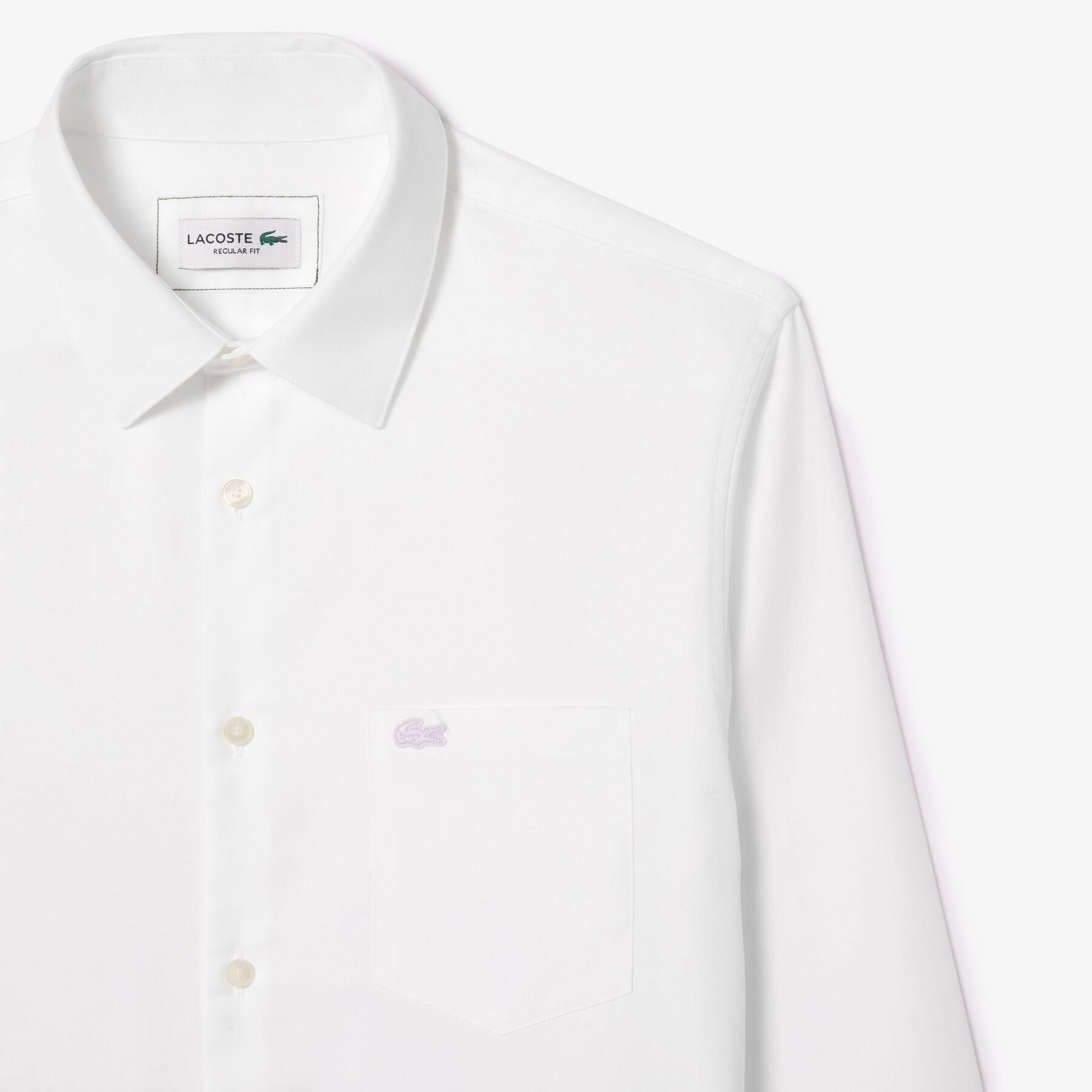 Regular Fit Cotton Poplin Shirt - CH8522-00-001