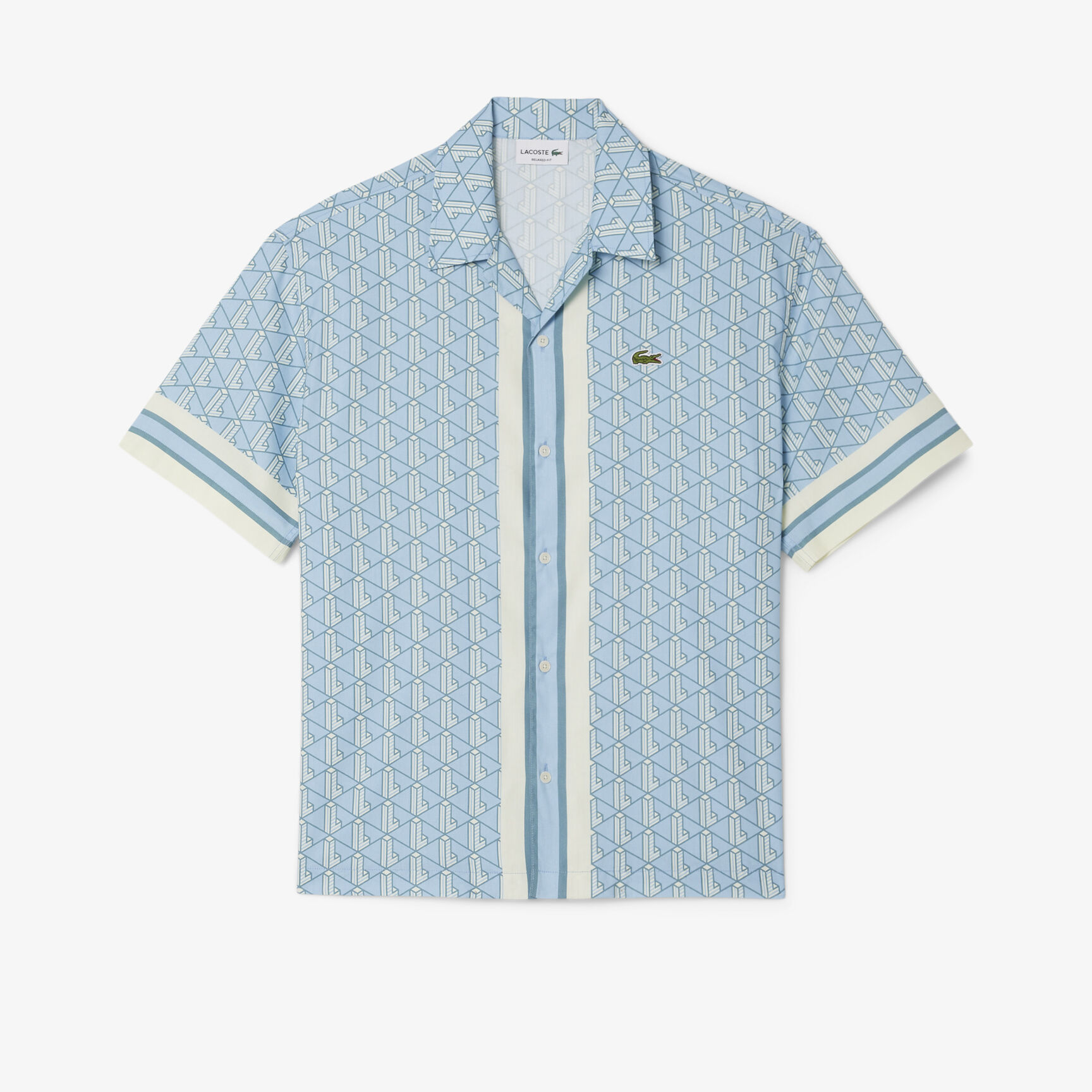 Straight Cut Monogram Shirt Straight Cut Monogram Shirt - CH9094-00-GIL