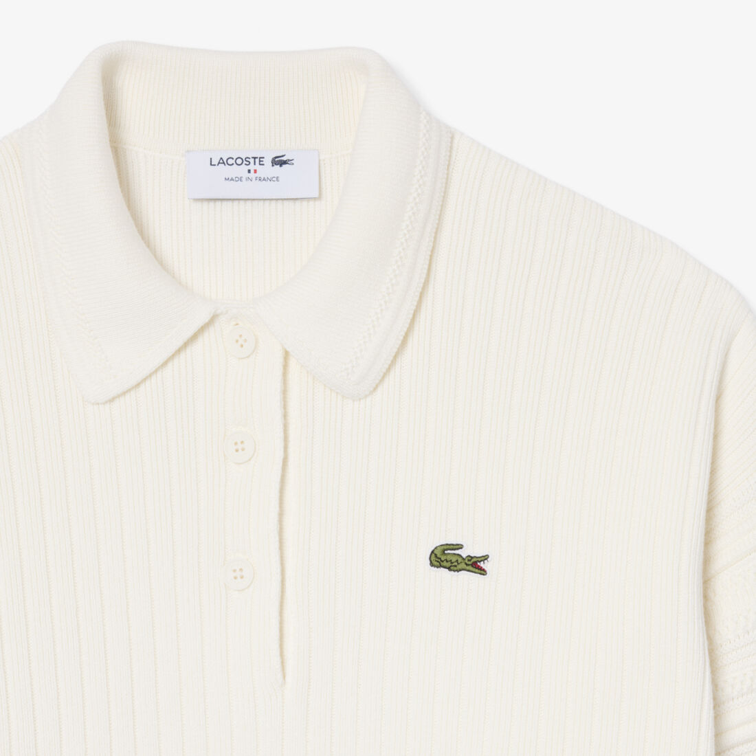 French Made Polo Collar Sweater - AF8272-00-70V