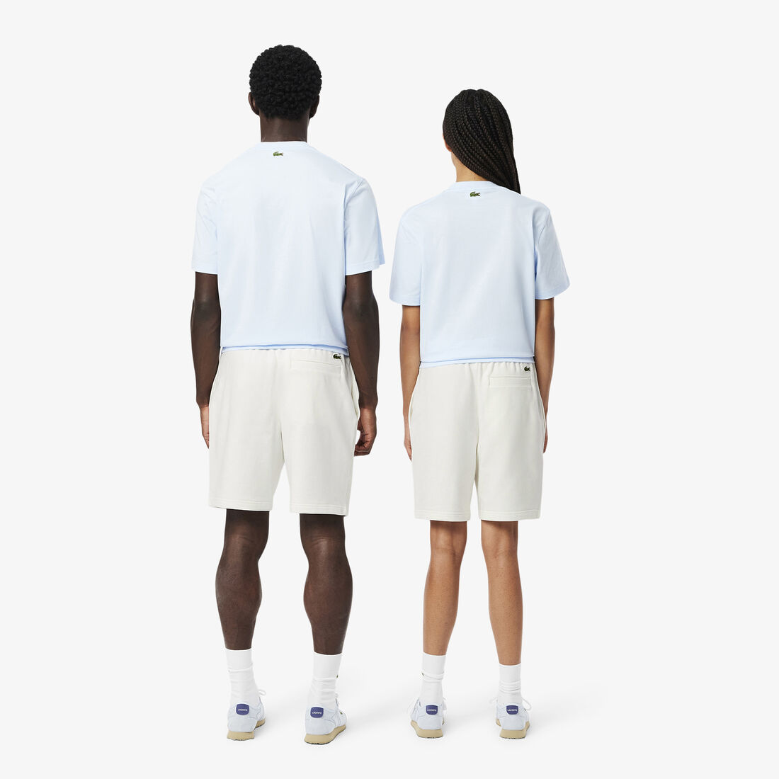 Printed cotton fleece shorts Printed cotton fleece shorts - GH0990-00-70V