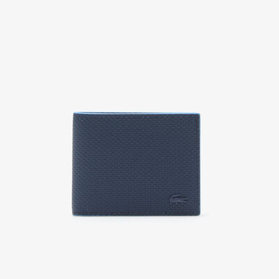 Men's Chantaco Piqué Leather 3 Card Wallet
