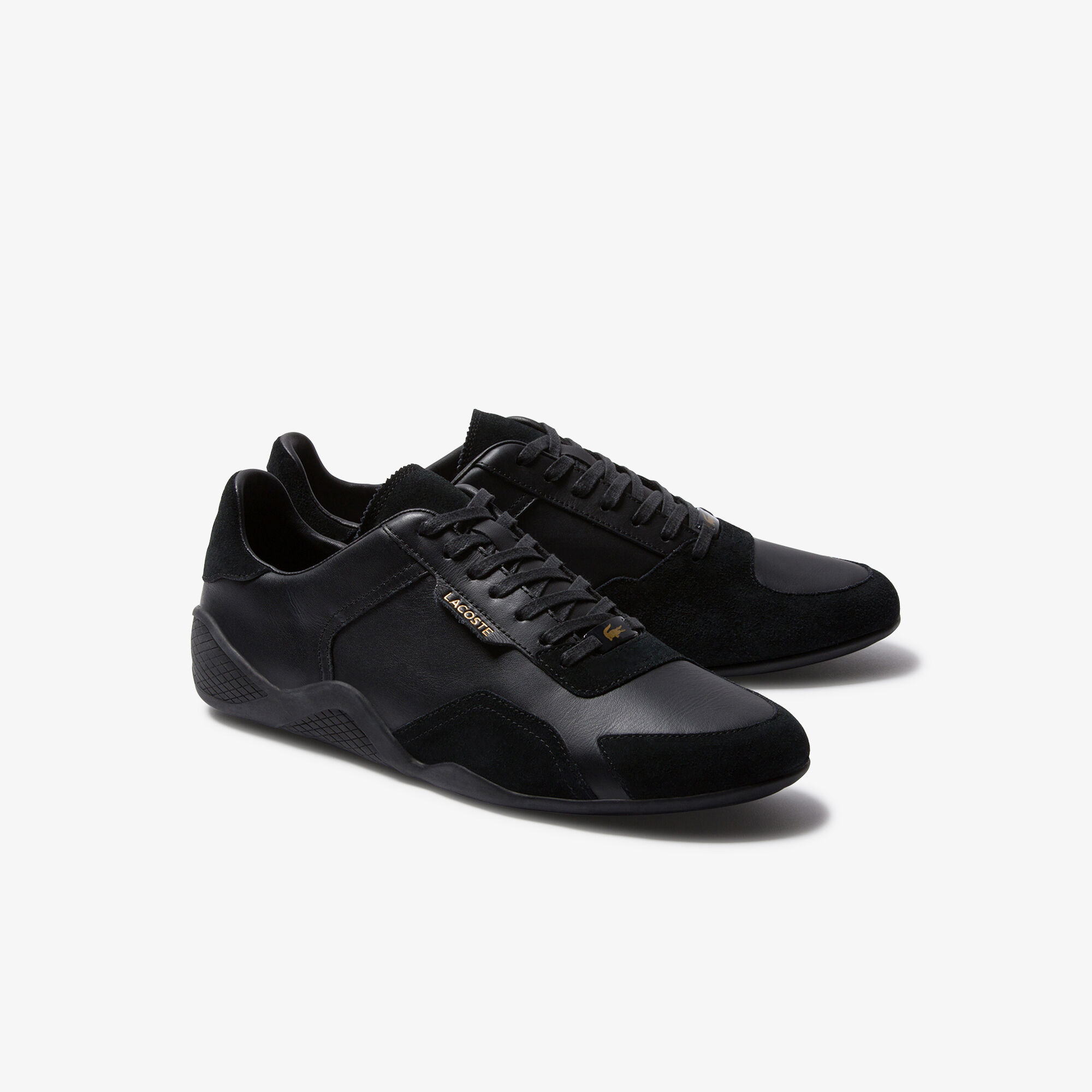 Men's Hapona Leather and Suede Sneakers