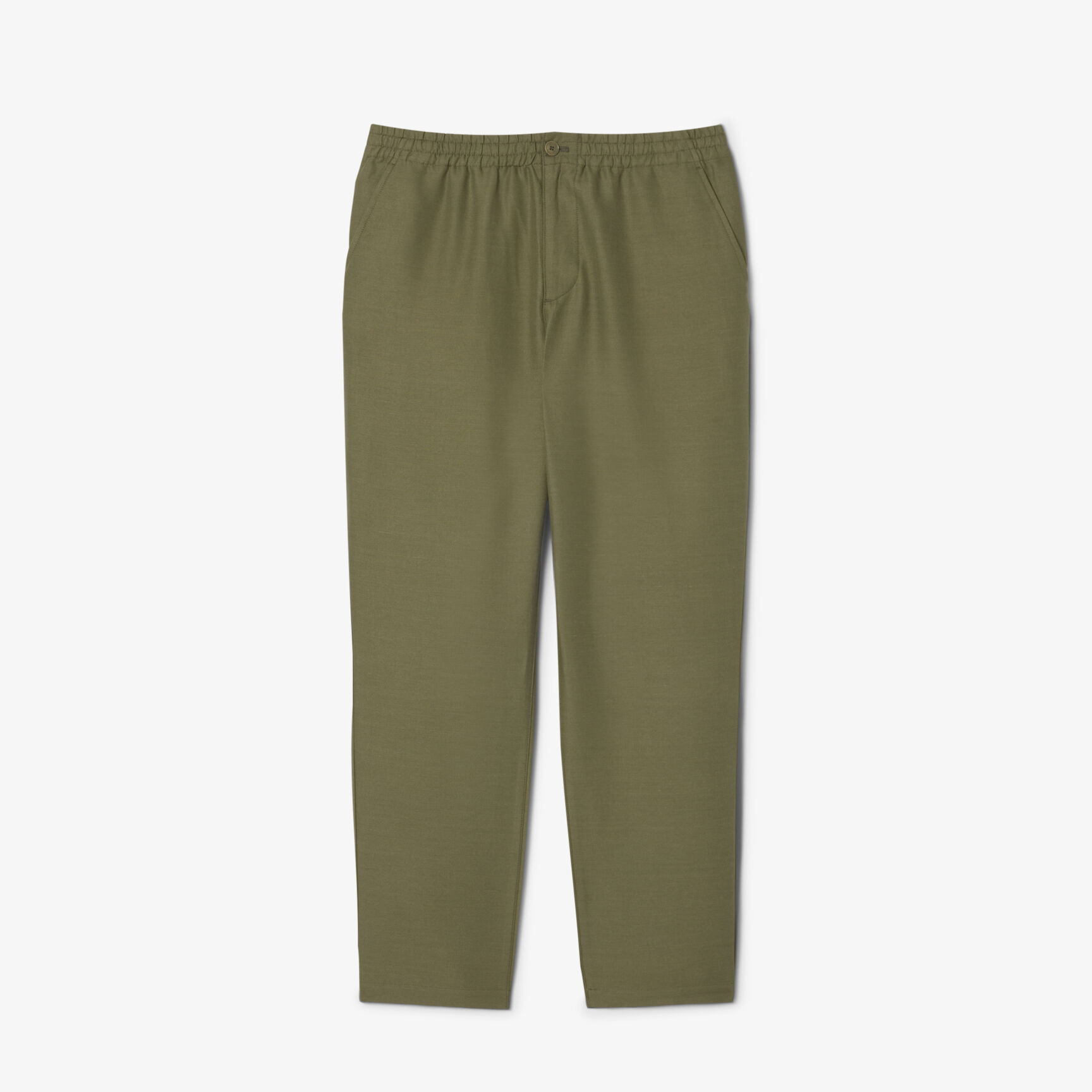 Regular Fit Linen Twill Pants - XH9104-00-BMY