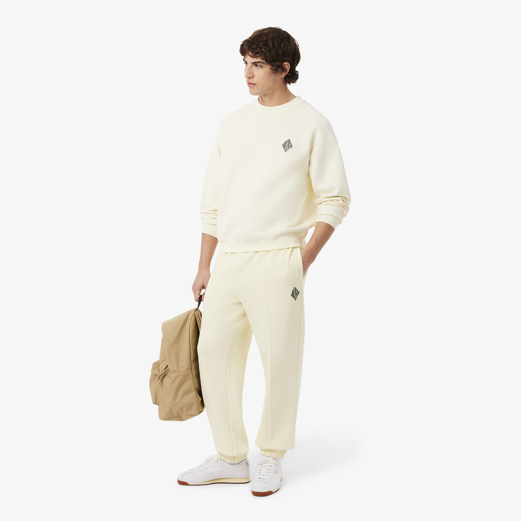 Men�s Club-Low Leather Sneakers - 51SMA0034-Y37