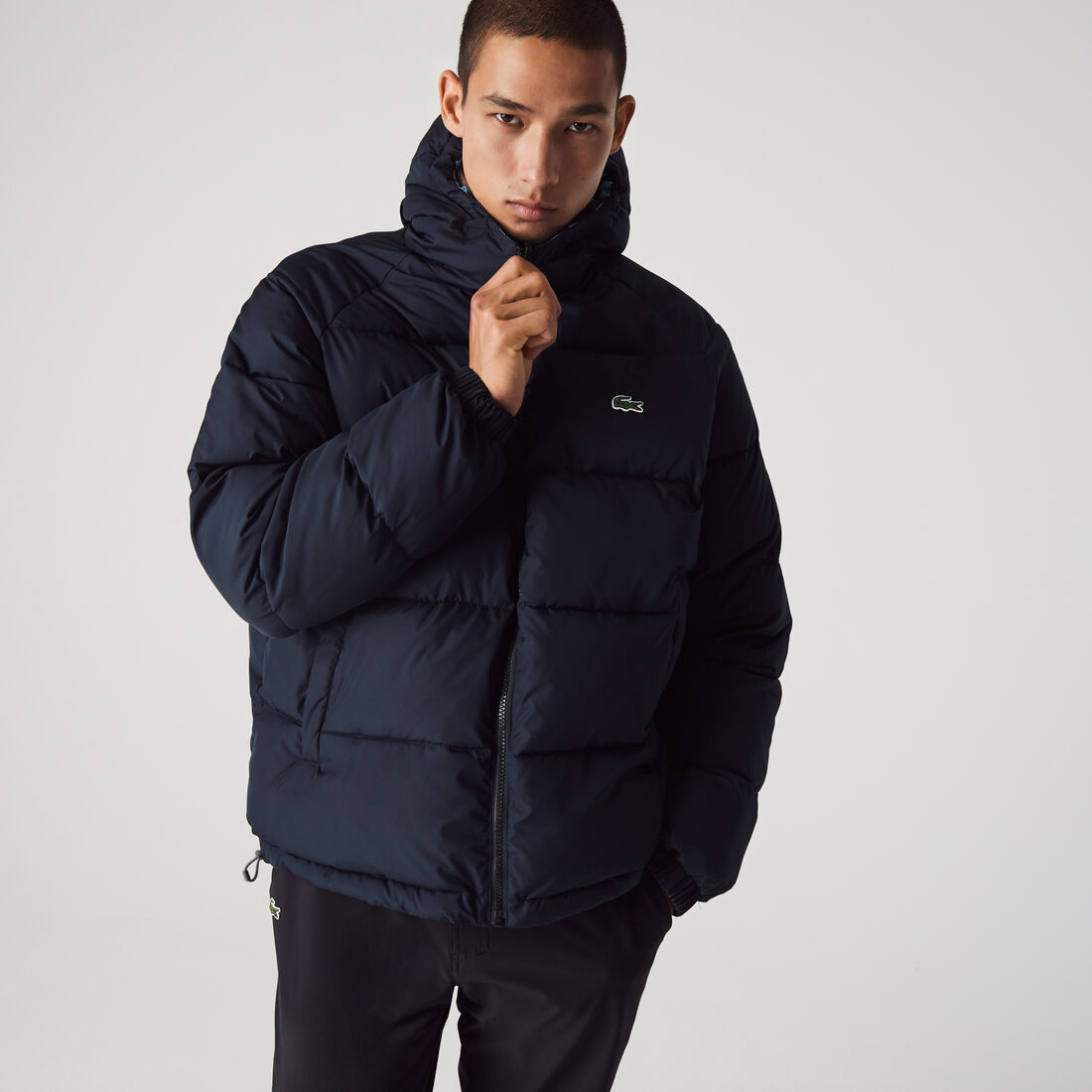 Men’s Lacoste x National Geographic Reversible Quilted Zip Jacket Men’s Lacoste x National Geographic Reversible Quilted Zip Jacket
