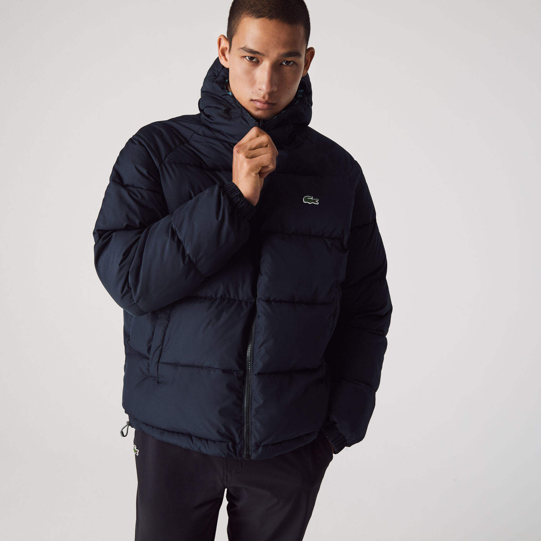 Men’s Lacoste x National Geographic Reversible Quilted Zip Jacket Men’s Lacoste x National Geographic Reversible Quilted Zip Jacket